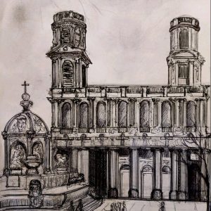 Disegno cattedrale libro - The End -